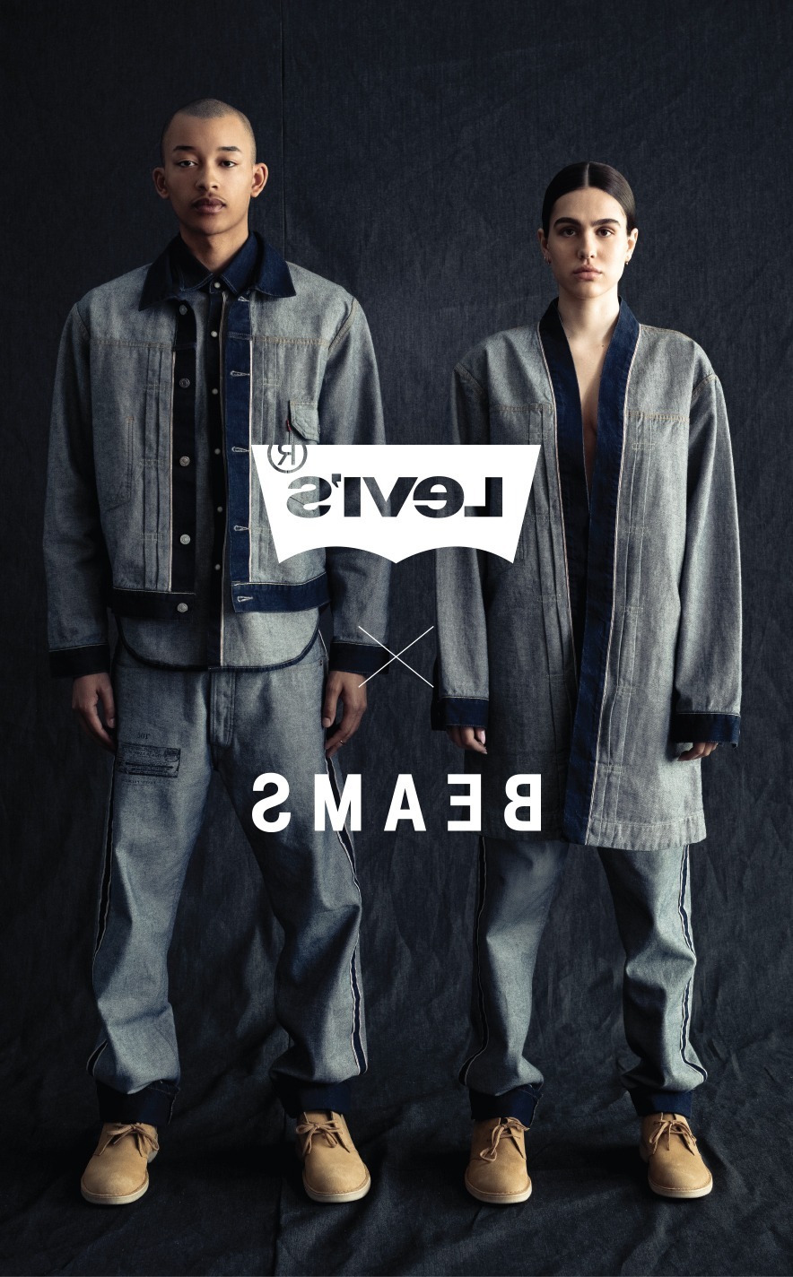 【限定SALE定番】LEVI\'S×BEAMS 19SS 別注 INSIDE OUT 1st XL ジャケット・アウター