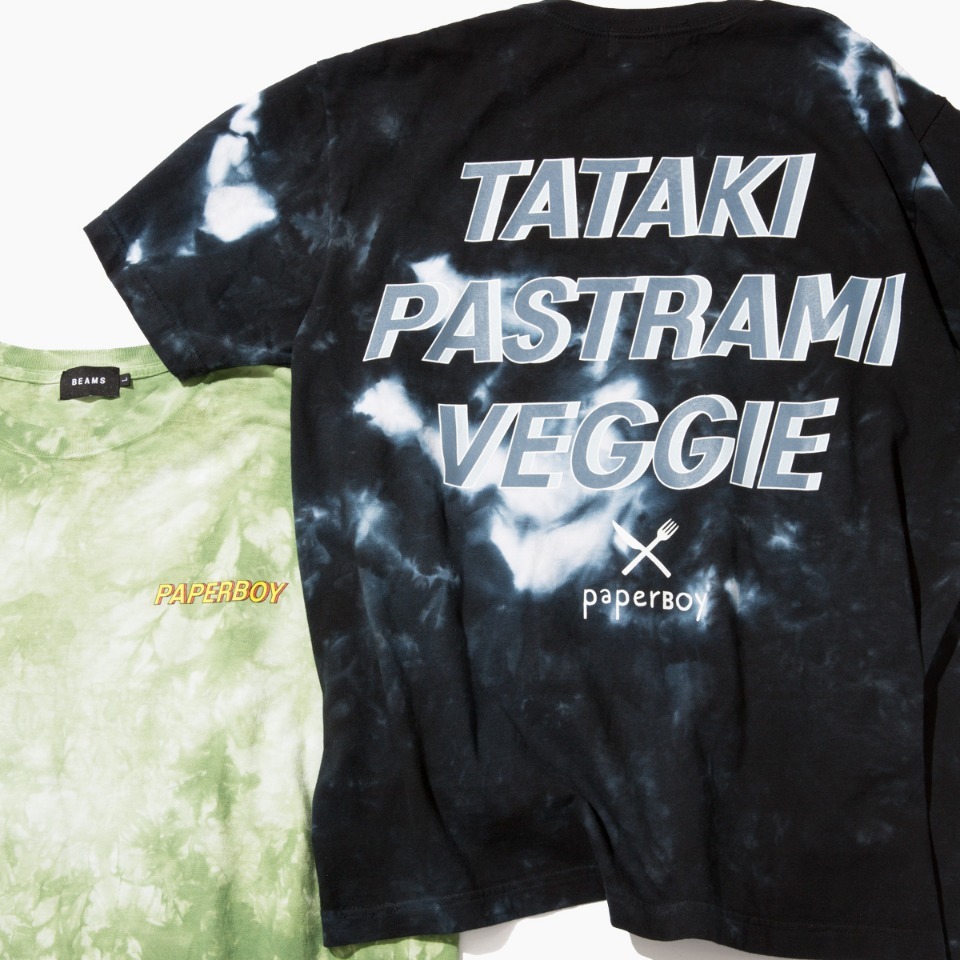PAPERBOY × BEAMS join forces for the 3rd time. Guest collaborators 
