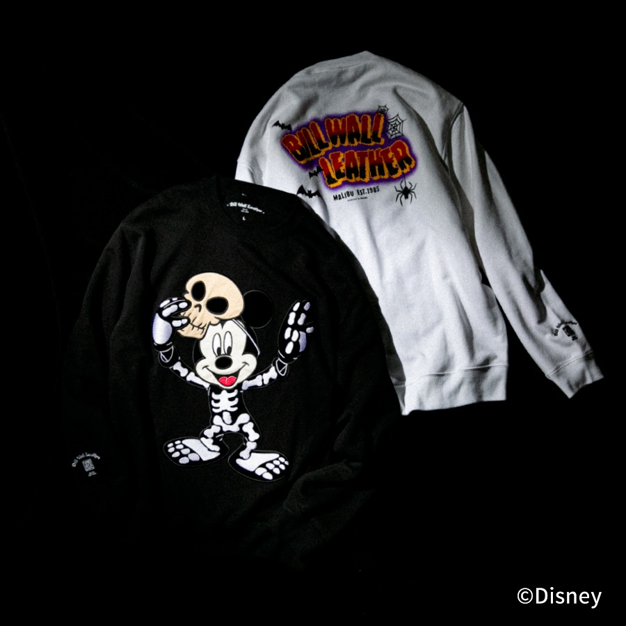 ホワイトBill Wall Leather Beams Disney Tシャツ 白