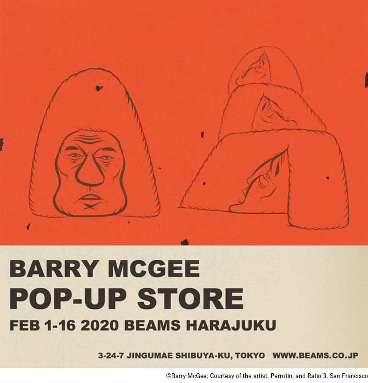 BEAMS collab project with contemporary artist Barry McGee | NEWS 