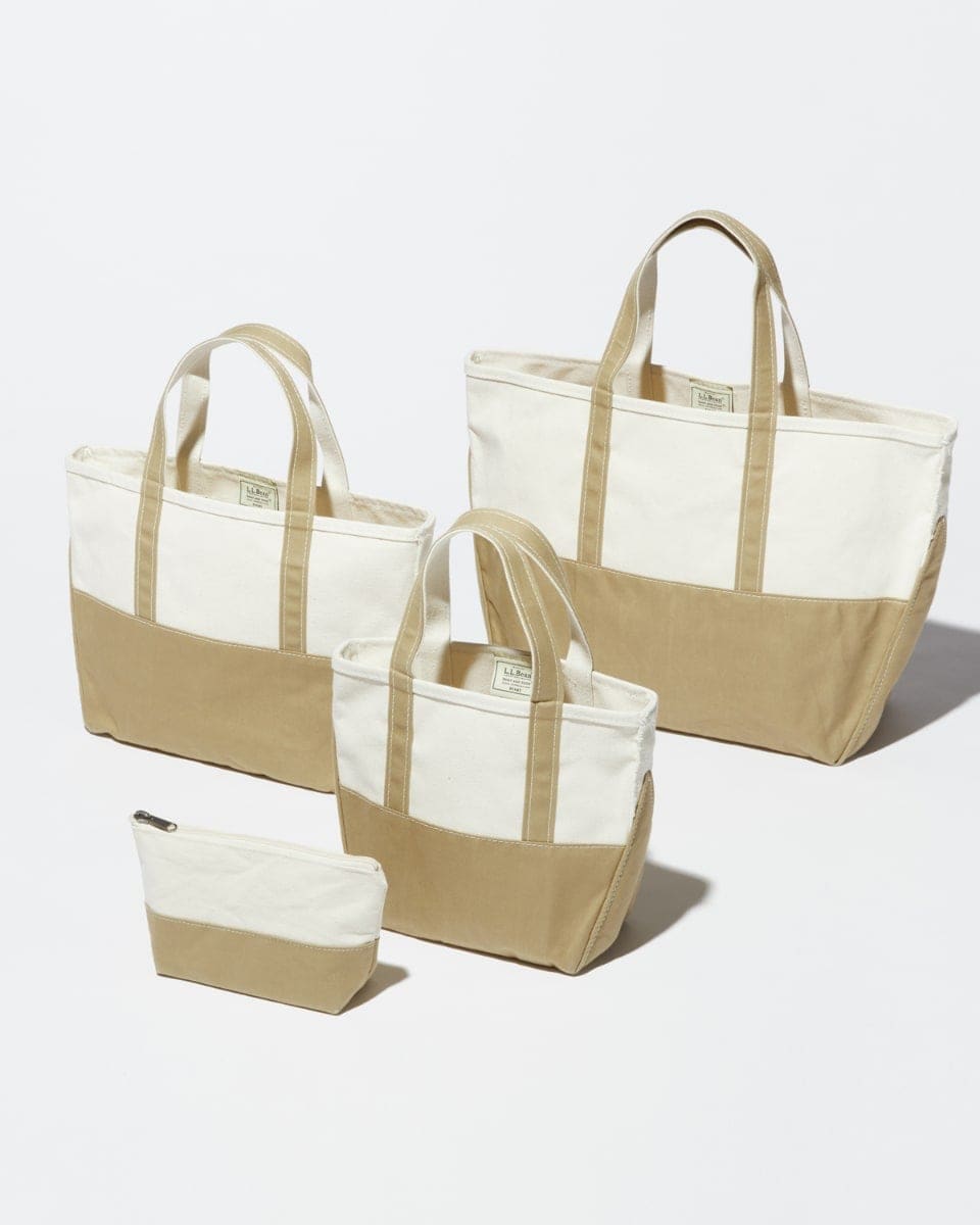 Ll bean tote online sizes