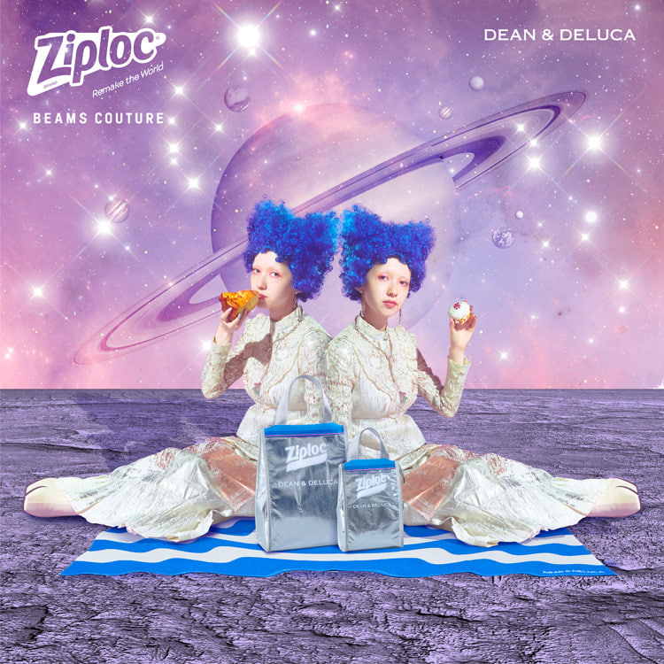 Japan-exclusive Ziploc × DEAN ＆ DELUCA × BEAMS COUTURE Triple 