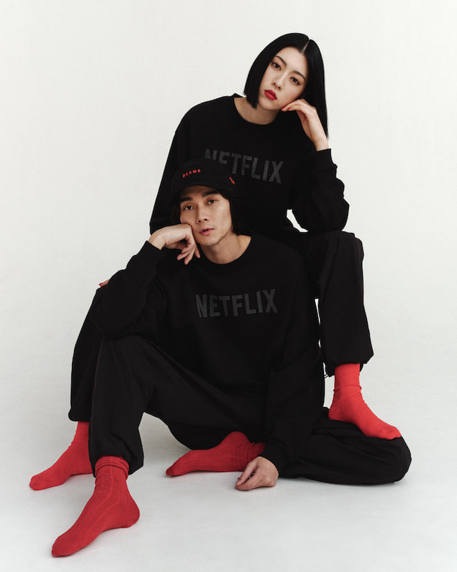 Netflix and BEAMS second collaboration collection released on 
