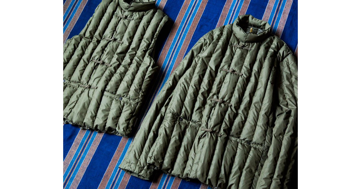 Rocky Mountain Featherbed × PORTER × BEAMS Vest black 36