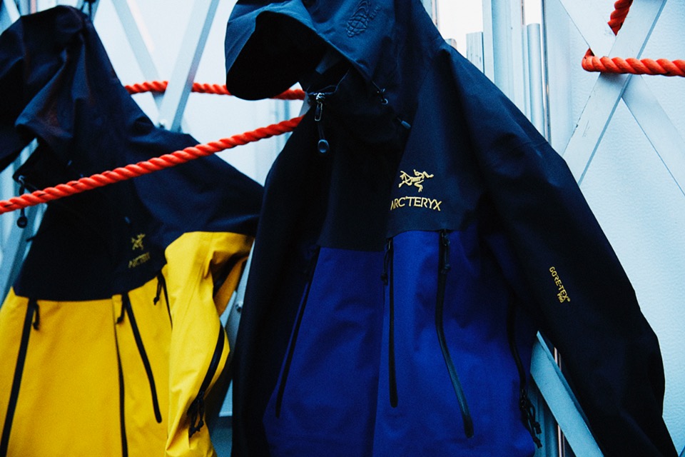 3連 arcteryx theta AR 24k 金タグ-