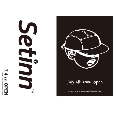 テニスをコンセプトにしたブランド〈Setinn〉初の実店舗と、フランス・パリのカフェ「paperboy」初の海外店を同時オープン