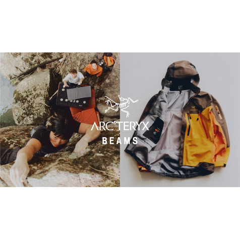 9月 25日（金）より「ビームス 原宿」をはじめ、アメリカ、イギリス、カナダ、中国の〈ARC'TERYX〉ブランドストアにて世界同時発売。協業25周年を記念した特別展示も開催します。
