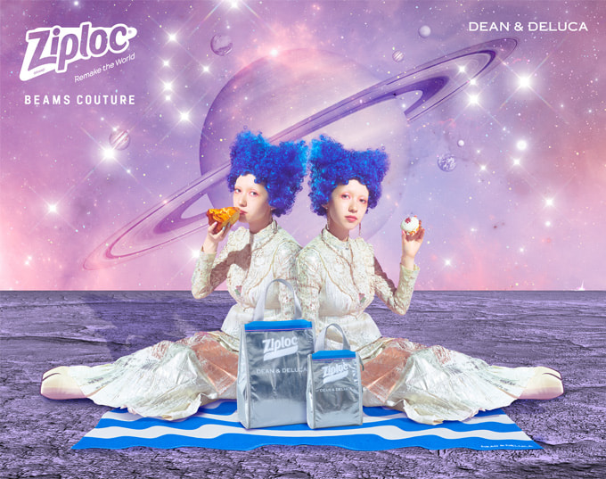 BEAMS COUTURE と Ziploc® のコラボレーションにDEAN & DELUCAが参加