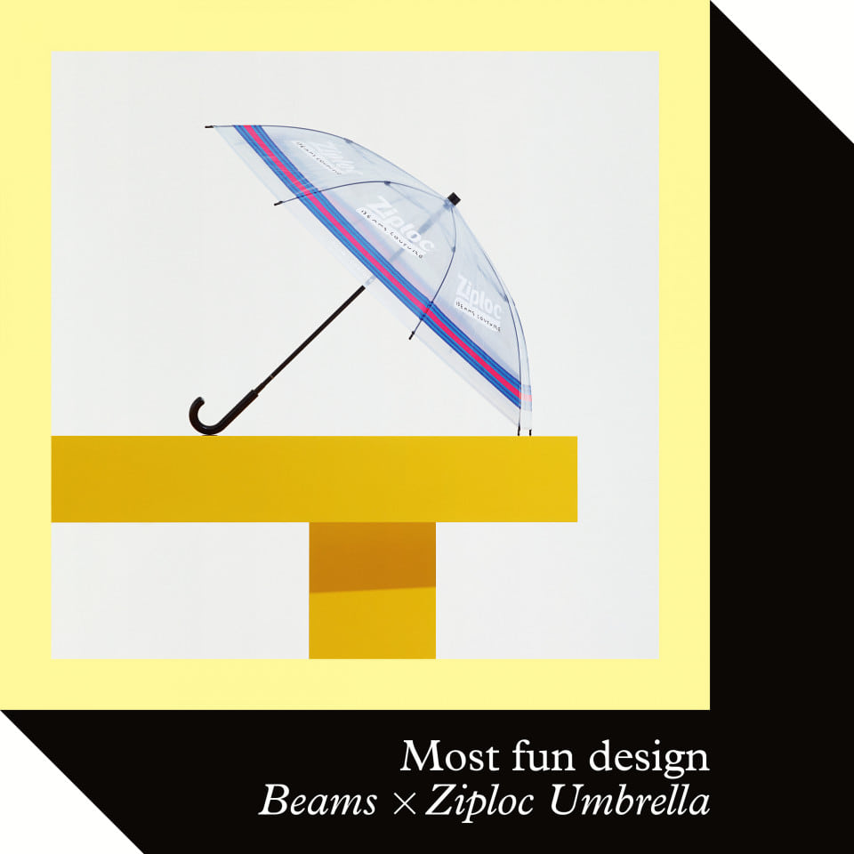 BEAMS COUTUREがデザインを手掛けたZiploc©リサイクル傘がMonocle 