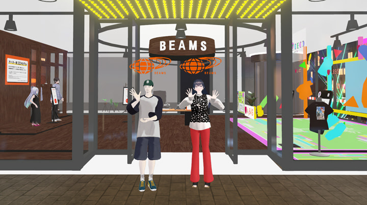 BEAMSのメタバース店がソーシャルVRコミュニティの交流の場に ELAIZA