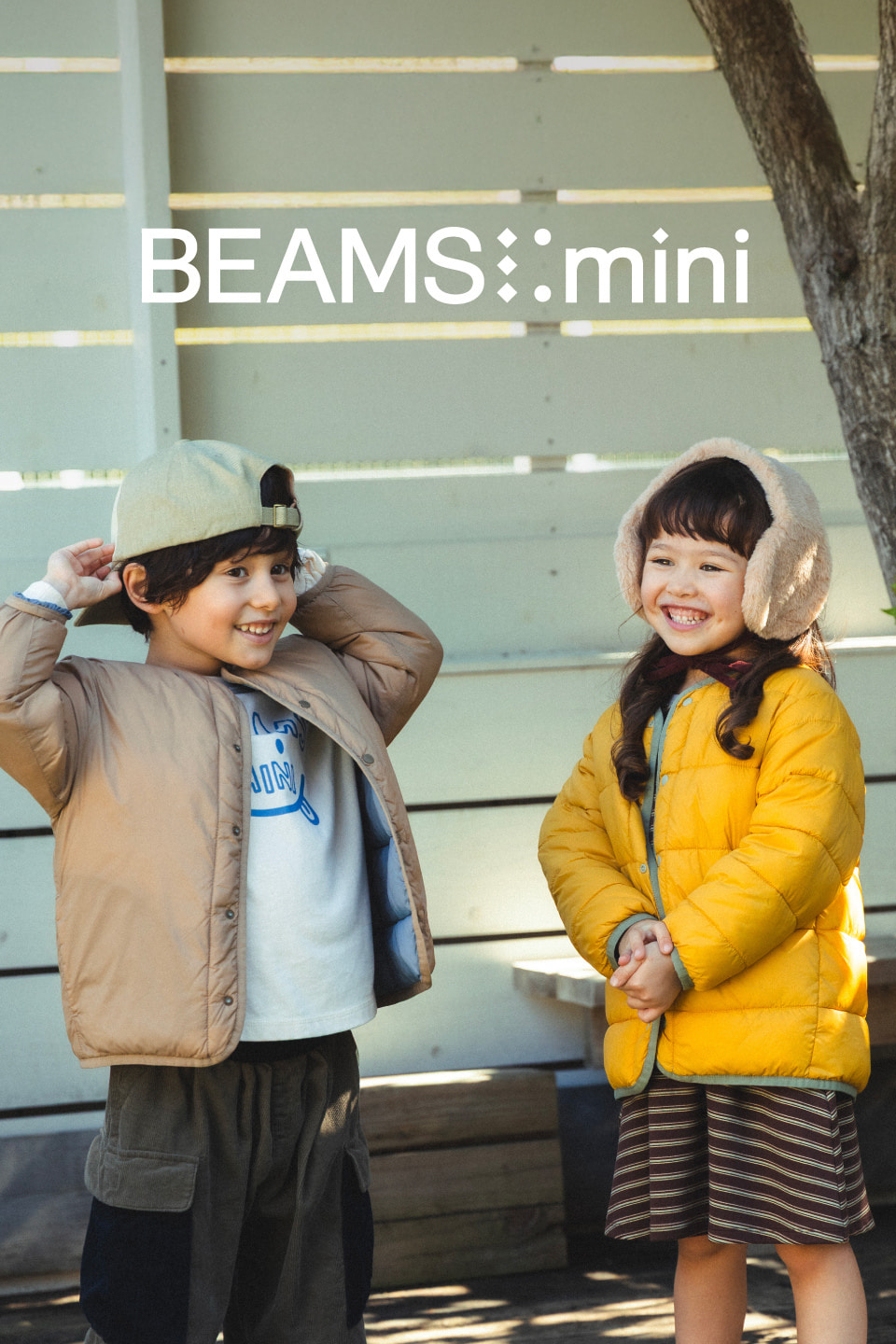BEAMS:mini チェック柄ドレス 120cm an /アン】ギンガムチェック/ マーメイド/ ビスチェ/ ボタン