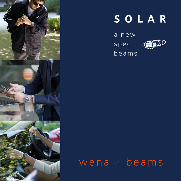 wena × beams＞コラボレーションのヘッド第３弾を発売｜BEAMS