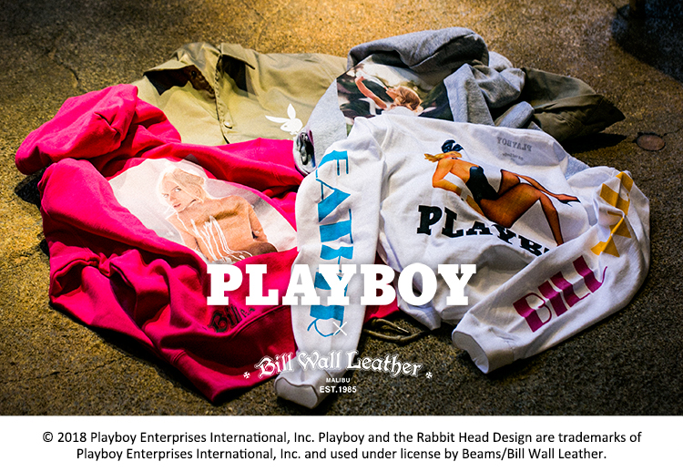 ＜PLAYBOY × Bill Wall Leather Produced by BEAMS＞コラボレーションアイテム第三弾発売｜BEAMS