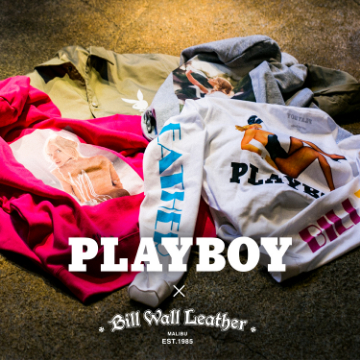 ＜PLAYBOY × Bill Wall Leather Produced by BEAMS＞コラボレーションアイテム第三弾発売