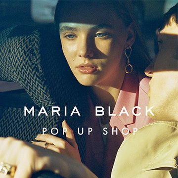 指名買いブランド＜MARIA BLACK＞のポップアップショップを開催