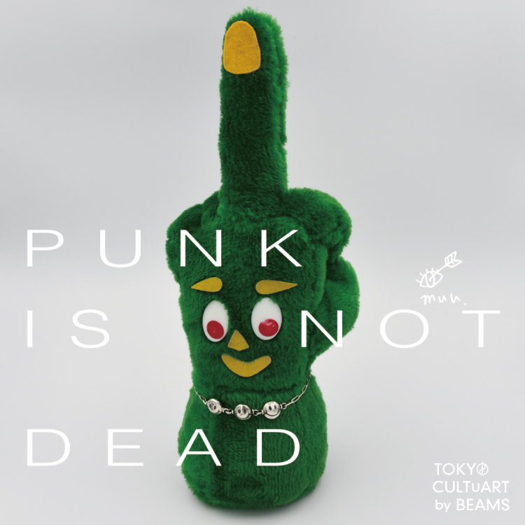 アーティスト・muu による『PUNK IS NOT DEAD』展を開催！｜BEAMS