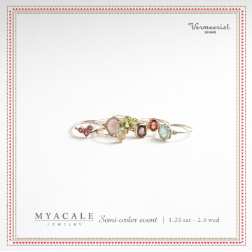 ＜Vermeerist BEAMS＞にて＜MYACALE＞セミオーダー会を開催