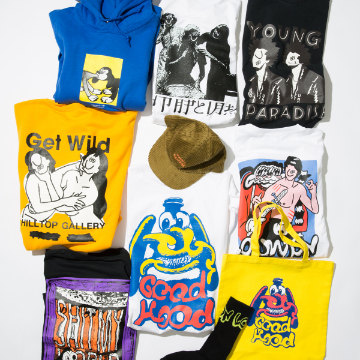 ロンドンで話題になった「THE GOODHOOD STORE」とのコラボレーションアイテムを発売！！