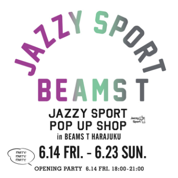 ミュージックレーベル＜JAZZY SPORT＞のポップアップショップを「ビームスT 原宿」にて開催