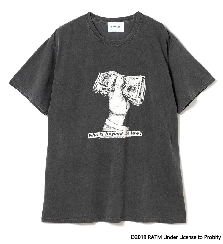 世界初復刻！Rage Against the Machineの希少なツアー Tシャツ発売｜BEAMS