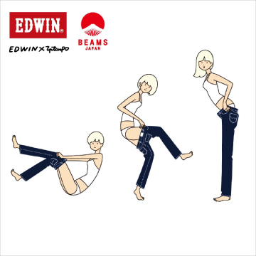 ＜EDWIN＞とコラボレートした ポップアップイベント『ジーパン ジャパン』を開催