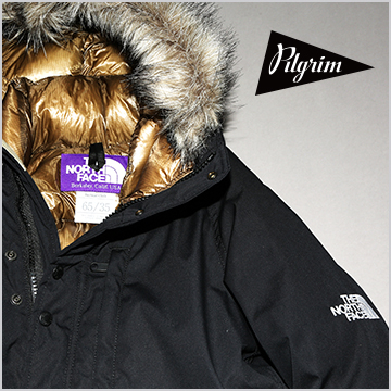 THE NORTH FACE PURPLE LABEL for Pilgrim Surf+Supply “65/35 SEROW DOWN JK” 10.22 sat.RELEASE