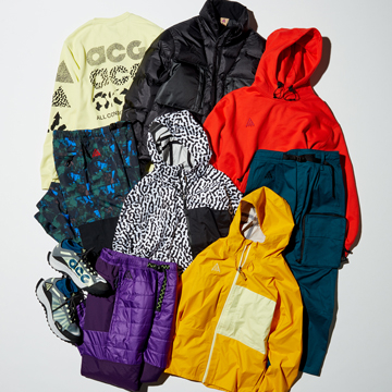 様々な天候に対応できる “オール・コンディションズ・ギア”＜NIKE ACG＞の新作コレクションが登場