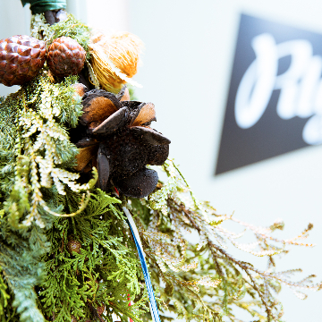 ご好評につき追加決定！「logi plants＆flowers」スワッグワークショップ