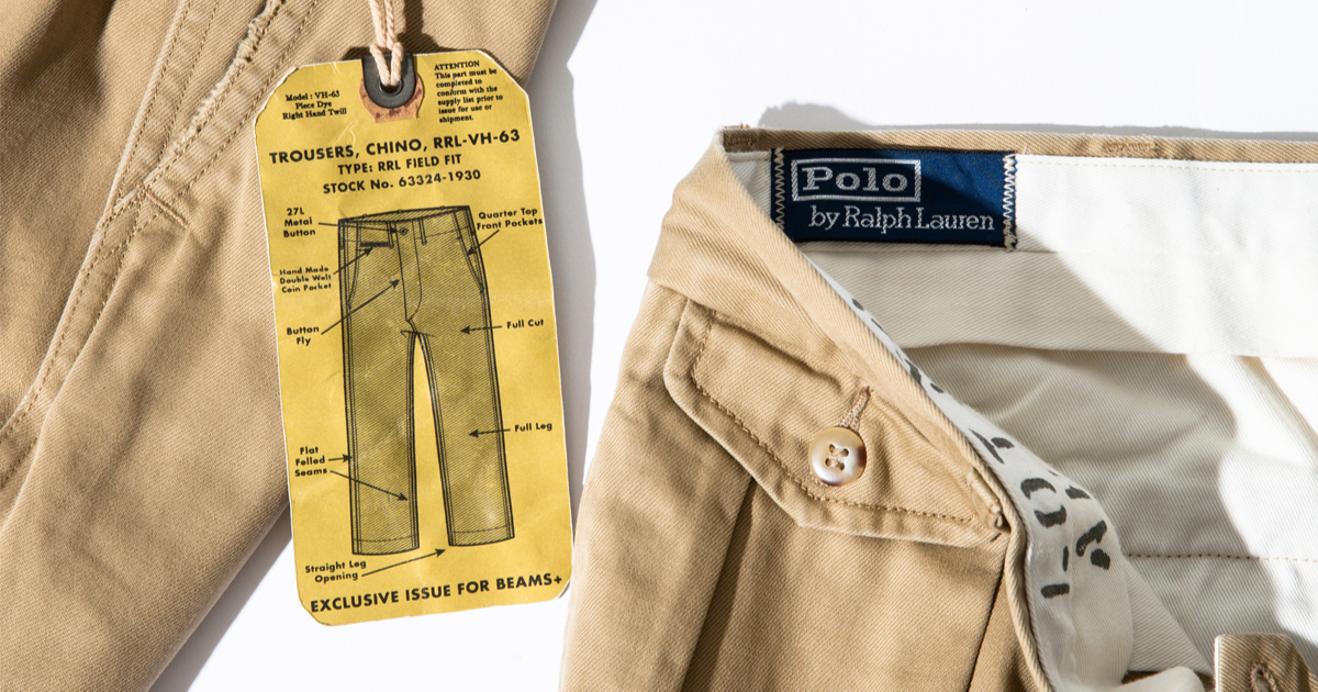 国産】 RRL beams plus 別注 55JD 30×30 ラルフローレン