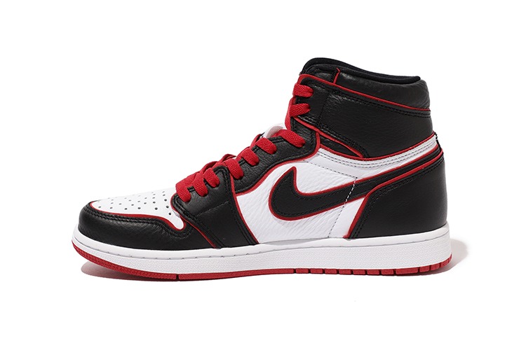 air jordan 1 white and red and black