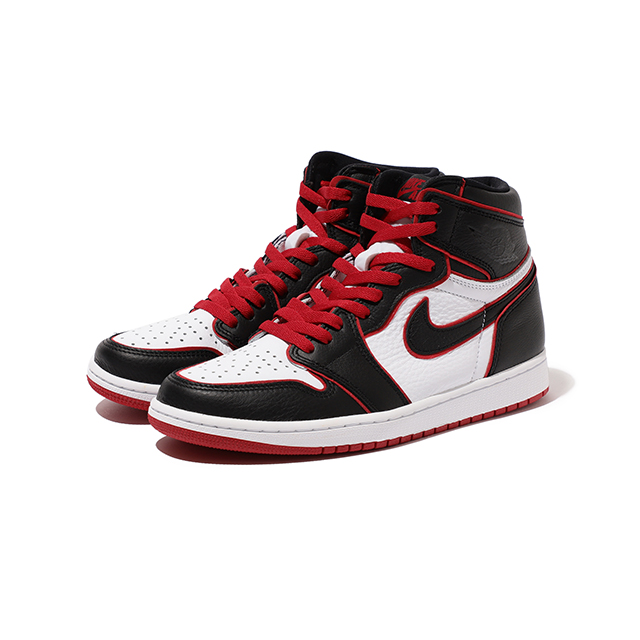 air jordan 1 high og black red