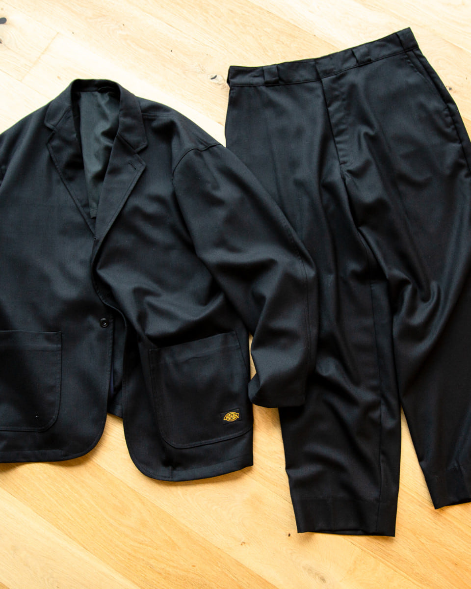 定番入荷 Dickies tripster beams SUIT ブラック - 通販