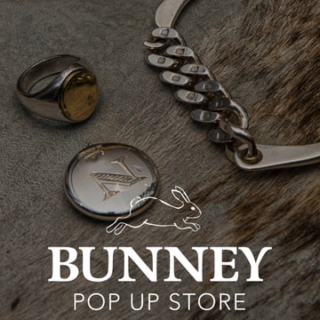 伝統的な手法を用いて作られるロンドン発、気鋭のジュエリーブランド＜BUNNEY＞POP UP STORE開催