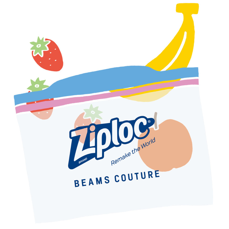 Ziploc × BEAMS COUTURE＞スペシャルアイテムの第2弾が発売！｜BEAMS