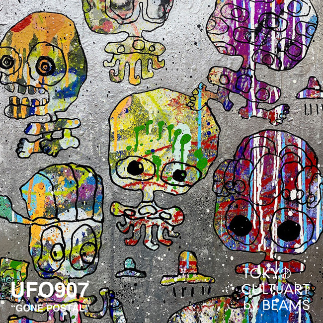UFO907の個展『GONE POSTAL』を「トーキョー カルチャート by ビームス 