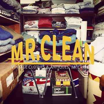 VINTAGE CLOTHES POP UP by ”MR.CLEAN”