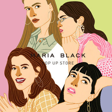 ＜MARIA BLACK＞POP UP STORE | 2020年春夏の新作をはじめ様々なジュエリーをラインナップ