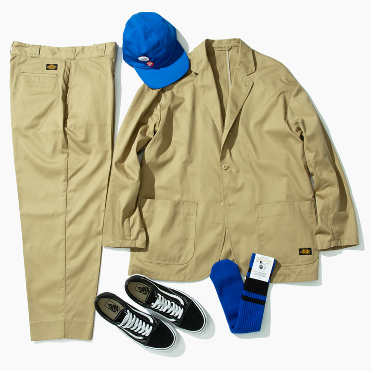 春夏仕様にアップデートされた＜Dickies＞ ×「TRIPSTER」の