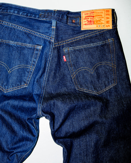 Levi's×BEAMS HALF \u0026 HALF COLLECTION