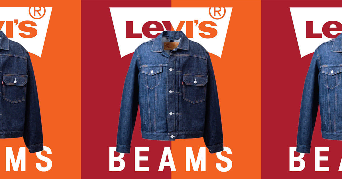 新品 Levi's x BEAMS HALF\u0026HALF COLLECTION L