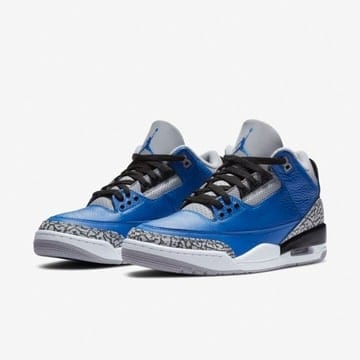 NIKE AIR JORDAN3 BLUE CEMENT の抽選販売について