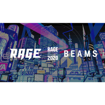 eスポーツ国際大会「RAGE ASIA 2020」 オフィシャルTシャツをBEAMSがデザイン