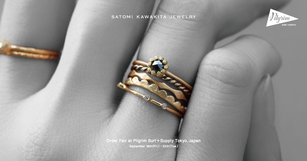 NYのジュエリーブランド＜SATOMI KAWAKITA JEWELRY＞のオーダーフェア