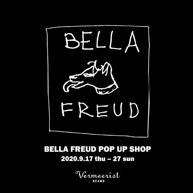 ロンドンブランド Bella Freud のpop Up Shopを開催 Beams