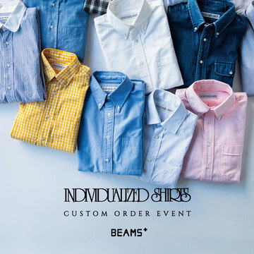 定番イベントとして好評を博している＜INDIVIDUALIZED SHIRTS＞のカスタムオーダー会を開催
