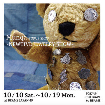 ＜Munqa＞ popup shop『NEWTIVE JEWELRY SHOW』開催