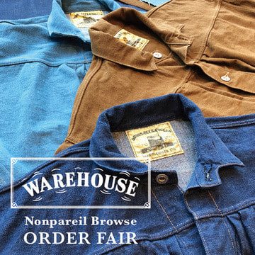 ＜WAREHOUSE & CO.＞のノンパレイルブラウスのオーダー会を開催