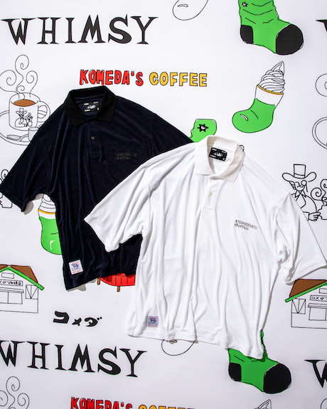 WHIMSY コメダ BEAMS ポロシャツ XL-