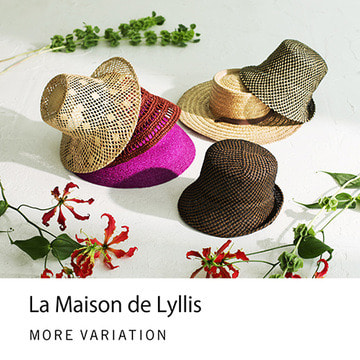 自分の個性を最大限に表現できる女性のための帽子ブランド＜La Maison de Lyllis＞のモアバリエーションを開催