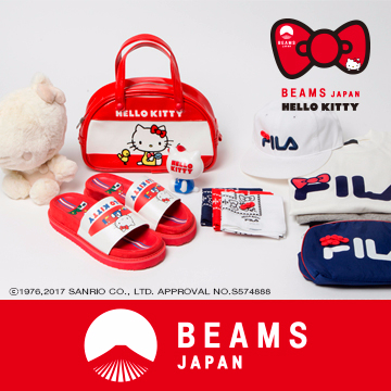 「HELLO KITTY × BEAMS JAPAN」 販売スタート